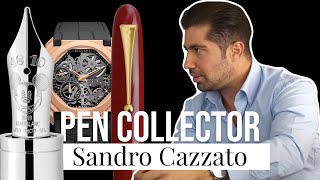 Luxury Pen Collector Sandro Crazy Demonstrator Collection Montblanc Limited Editions and more [upl. by Grover]