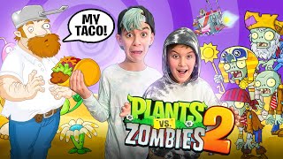 GOING TO GET CRAZY DAVES TACO PLANTS VS ZOMBIES 2 Part 1 [upl. by Ametaf340]