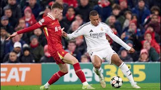 Conor Bradley POCKETED Mbappé vs Real Madrid🔥 [upl. by Alimrahs]