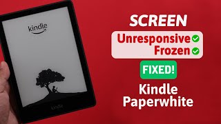 Kindle Paperwhite Signature Edition How to Fix Frozen or Unresponsive Screen [upl. by Kurman]