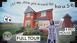 Touring a STUNNING 4 Bed New Build Home £375K  FULL Property House Tour Bloor Homes The Harwood [upl. by Assyle]