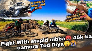 fight with stupid nibba 🤬they knocked my superbike rdh4 vlogUttarakhand🔥 [upl. by Barthel503]