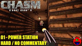 Chasm The Rift Remastered  01 Power Station  Hard No Commentary [upl. by Trevah]