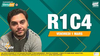 PRONOSTICS COURSES VINCENNES R1C4  01032024  COTE amp COTE GENY COURSES AVEC GENYBET [upl. by Anitsyrk78]