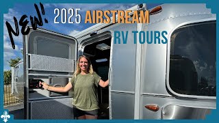 The NEW 2025 Airstreams have NEW Features  Tradewind Globetrotter Pottery Barn and Classic [upl. by Elac]