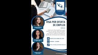 Visa por oferta de empleo [upl. by Ydahs]