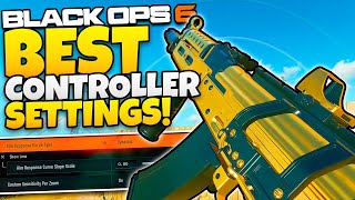 NEW BEST CONTROLLER SETTINGS in BLACK OPS 6 USE THIS COD BO6 Aiming amp Movement Settings [upl. by Nyleek]