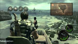 Resident Evil 5 Walkthrough  Part 6  Chapter 31  Marshlands  All Treasures amp BSAA Emblems [upl. by Bissell]