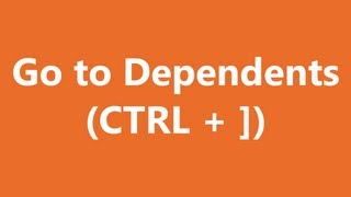 Excel Shortcuts  Go To Dependents [upl. by Euseibbob]