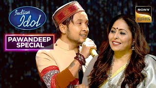 Pawandeep की quotRoshini Sequot पे Singing सुन Geeta हुई Emotional  Indian Idol 12  Pawandeep Special [upl. by Eelannej]