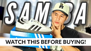 ADIDAS SAMBA OG CLOUD WHITE  UNBOXING amp DETAILED REVIEW [upl. by Bird247]