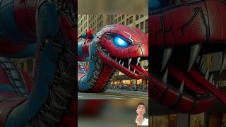 kiska robotic snake best hai 🔥🤯ll spidermanviralshortsaifunnyavengers venomized [upl. by Ahsaek]