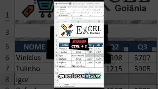 Centralizar Seleção no Excel [upl. by Nnayhs442]