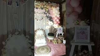 decoration ballon  ballon decoration ideas  globo de decoración  dekorasi aqiqah balon shorts [upl. by Soelch]