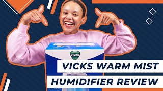 Vicks Warm Mist Humidifier Review  BestWorst Qualities [upl. by Palestine]