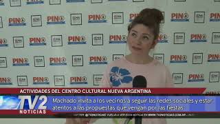 ACTIVIDADES DEL CENTRO CULTURAL NUEVA ARGENTINA [upl. by Raina]