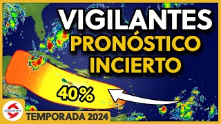 Lento el Desarrollo de Onda Tropical Atentos en Cuba Península de Yucatán y Jamaica [upl. by Paulette924]