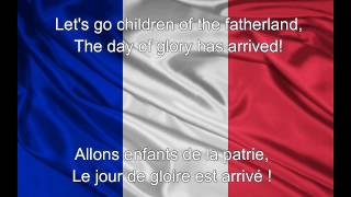 La Marseillaise  France National Anthem EnglishFrench lyrics [upl. by Acilegna183]