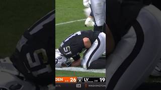 raiders Gardner Minshew INJURY SEASON ENDING BROKEN COLLARBONE nfl nflhighlights football [upl. by Jenesia]