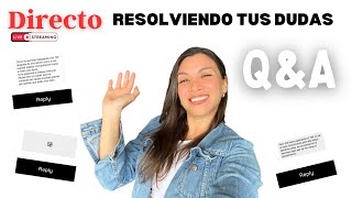 Q amp A Aclarando Tus Dudas en Vivo [upl. by Blair]