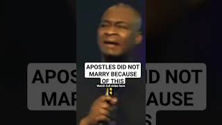 APOSTLES DID NOT MARRY BECAUSE OF THIS  APOSTLE JOSHUA SELMAN [upl. by Aslin264]