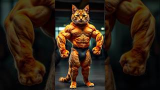 From Fit to Fluffy A Cat’s Epic Transformation Journey 🐾🍔 shorts cat catlover [upl. by Stanway]