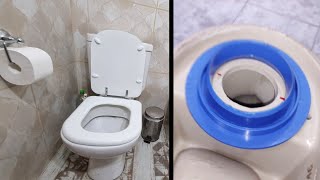 Como instalar Inodoro o retrete paso a paso Como instalar WC o Taza de baño [upl. by Aramoj136]