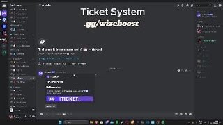 The best Ticket System for Discord [upl. by Begga]