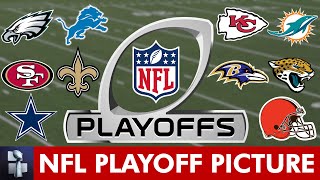 NFL Playoff Picture NFC amp AFC Standings Wild Card Race amp Matchups For Week 12 Of 2023 NFL Season [upl. by Roldan]