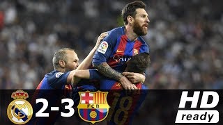 Real Madrid vs Barcelona 23  Full Highlights  29 july 2017 HD [upl. by Manella]