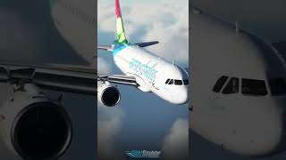 A320 XPlane 11 VS MSFS 2020 shorts [upl. by Oberheim188]