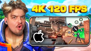 FIRST LOOK AT VALORANT MOBILE iOS GAMEPLAY 4K 120 FPS [upl. by Hahn776]