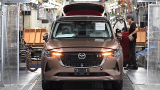 Inside the MAZDA CX80 Production Line A Masterclass in Manufacturing [upl. by Alyhs724]