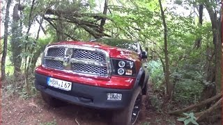 2010 RAM 1500 4x4 Magnaflow 18quot offroad  hus Tor 6 hoch [upl. by Nagam15]