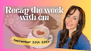 Recap the week with CM September 20th [upl. by Anayhd]