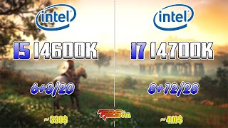 Intel i5 14600k vs Intel i7 14700k  Test in Games  Test Cpu  Fps vn [upl. by Lleksah]