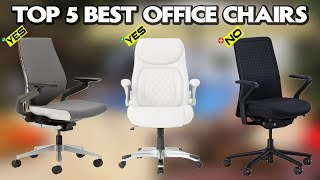 Top 5 Best Office Chairs 2025  Which Office Chair Should You Buy in 2025 [upl. by Anhej]