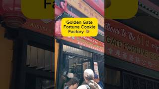 Golden Gate Fortune Cookie Factory in San Francisco keedovlogs sanfranciscoattractions [upl. by Legnaesoj]