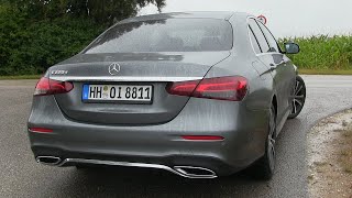 2020 Mercedes Benz E 220 d 194 PS TEST DRIVE [upl. by Vanda]