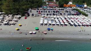 LEPTOKARIJA MILOS LA MOON beach barovi i plaze [upl. by Yerrot]