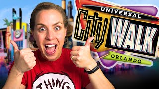 Quick Guide To CITYWALK at Universal Orlando [upl. by Attinahs824]