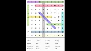 Word Search puzzle game for Android [upl. by Karl]