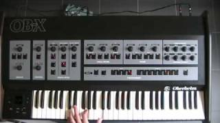 Oberheim OBX vs VMachine OPX [upl. by Sonahpets968]