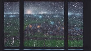 ASMR Rainstorm Inside Soothing Thunder and Rain Sounds for Sleep 🌧️⚡ [upl. by Allac]