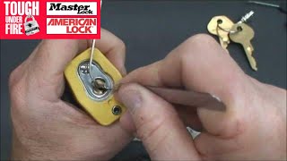 36 Master Lock 911 Picked Open and Tension Tool Tips [upl. by Ayin404]