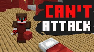 Bedwars But I Cant Attack Anyone [upl. by Leahpar]