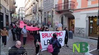 A Biella si dice NO alla violenza sulle donne [upl. by Evilc]