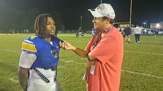 Oscar Smith RB Brandon Nesbit after 350 shutout of Nansemond River  Thurs Sept 19 2024 [upl. by Stew]