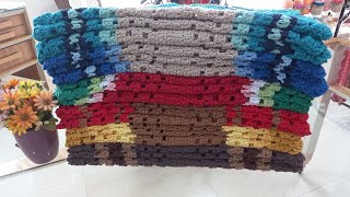 🚨🙏PRODUÇÃO DE 6 JOGOS DE PASSADEIRAS CORES LINDAS PRA VC SE INSPIRAR 🙏🚨 vlog crochet [upl. by Dnumsed]