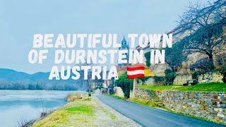 CHARMING TOWN OF DÜRNSTEIN KREM AUSTRIA ON THE DANUBE RIVER  EUROPE TOUR [upl. by Onirefez119]